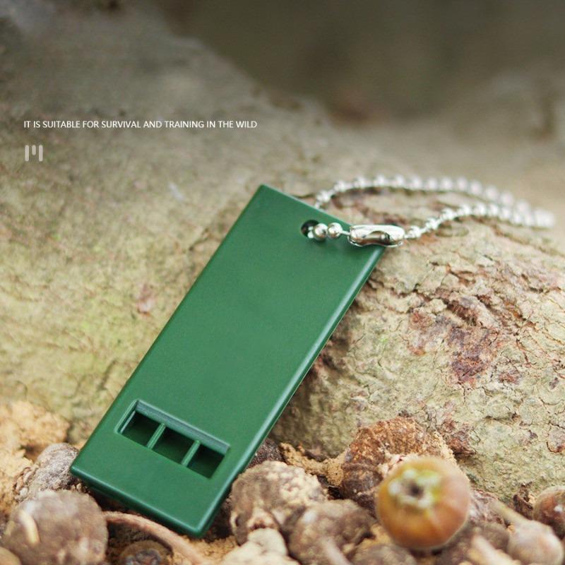 3 Frequency Outdoor Survival Whistle, 1 Count Emergency Whistle, High-frequency Earthquake Whistle, Sports & Outdoor Accessories, Christmas Gift