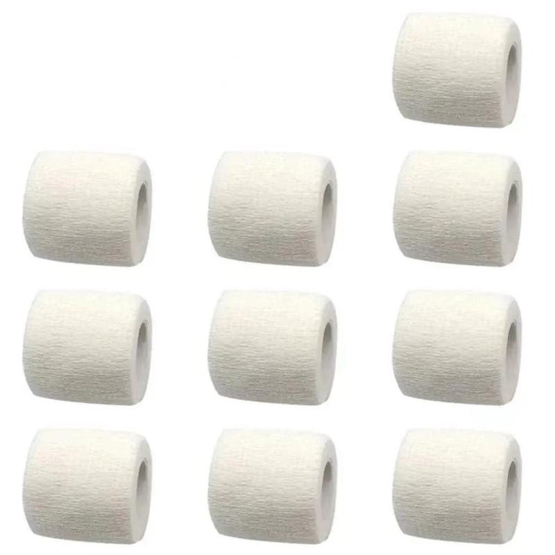 Sports Bandages (10 Rolls), Self Adhesive Elastic Bandages, Elastoplast Sports Bandages, Bandages For Knee, Ankle, Wrist, Finger