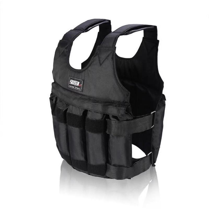 IronFlex™ Adjustable Weighted Vest: 20-110 lbs Workout Gear for Men weighted vest