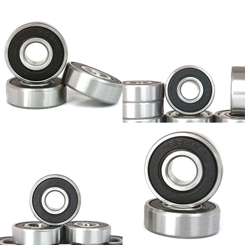 10-20Pack 608-2RS Wheel Bearings (for Any Product Using Skate Wheels) Chrome