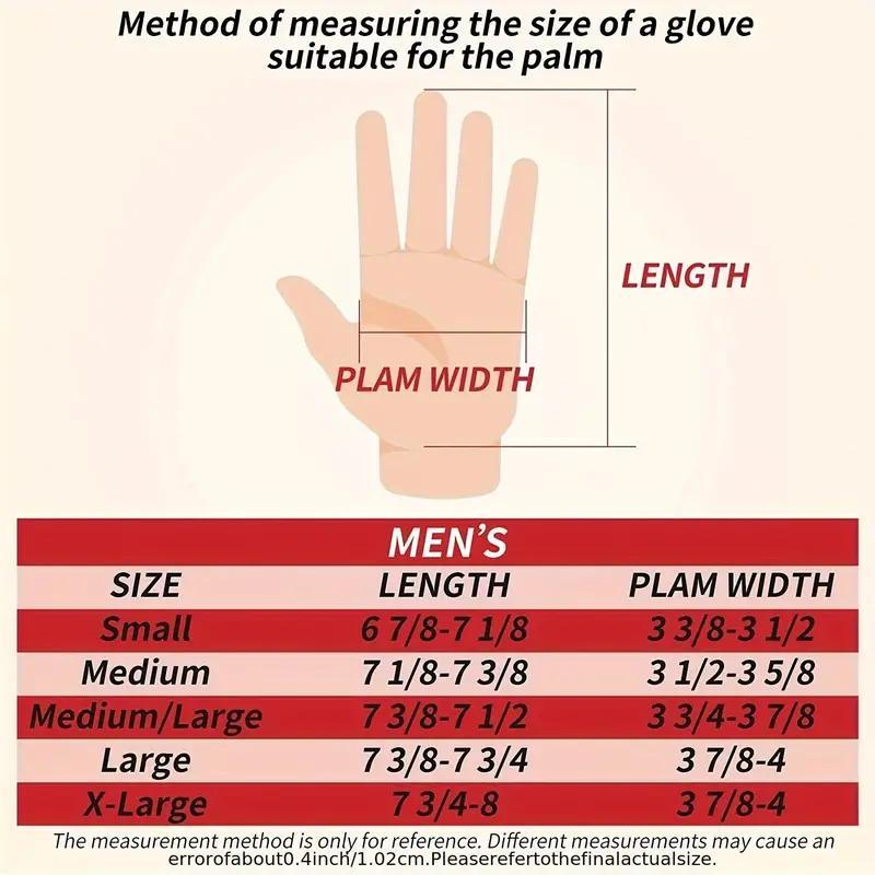 Lightweight Left Hand Golf Glove, 1 Count Soft and Durable Breathable Left Hand Full Finger Glove, Golf Accessories for Men, Golf Accessories 2024