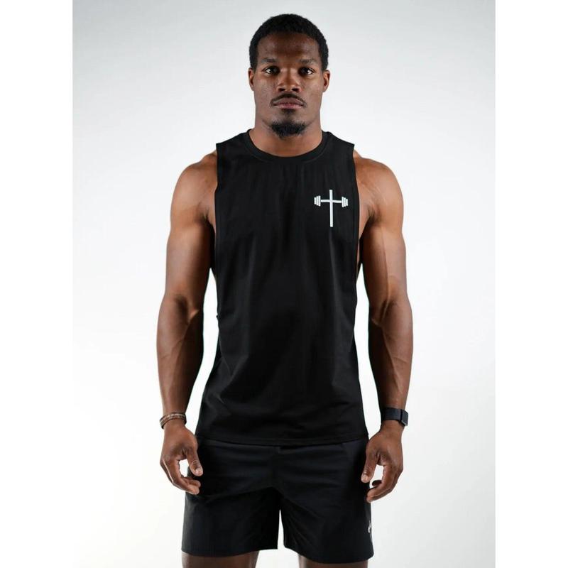 In Christ Alone Cut-Off (sleeveless fitness tee)