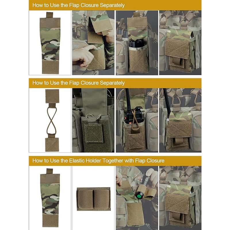 ONETIGRIS Chest Rig, MOLLE Chest Rigs Chest Rig Dangler Pouch Utility Admin Pouch IFAK Organizer