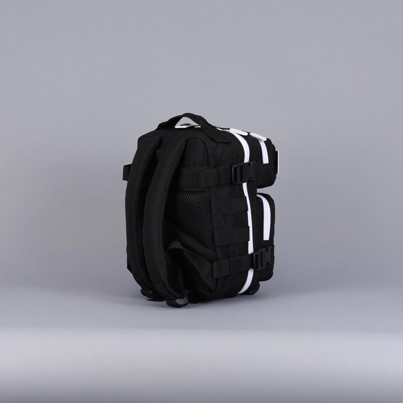 9L Backpack Mini Alpha Black White Accents