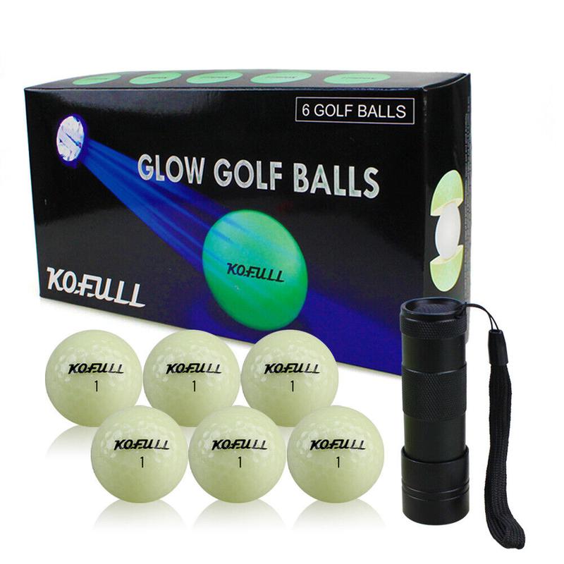 CRESTGOLF Golf balls glowing in the dark,Luminous golf balls ,Golf gift for enthusiastics