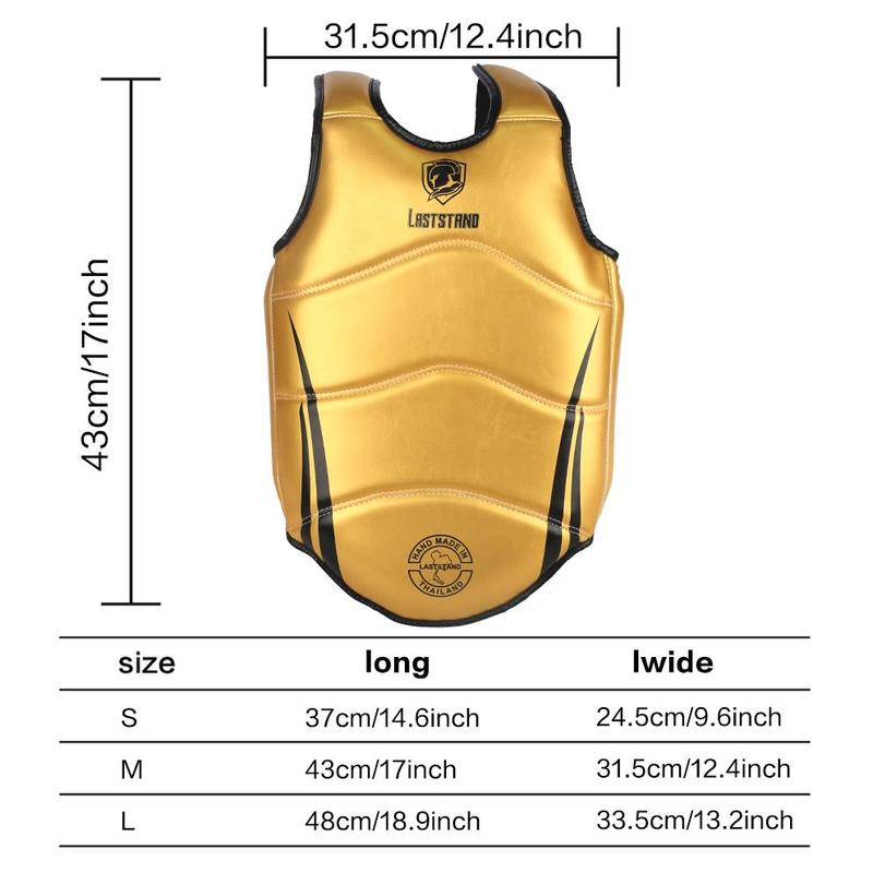 Boxing Chest Protector, Thickened Boxing Chest Guard, Professional Boxing Training Equipment for Men & Women