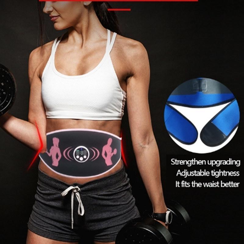 USB Charging Abdominal Muscle Stimulator, Abdominal Training Machine for Gift, Fitness Equipment for Home Gym