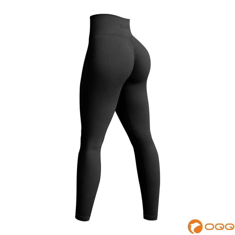 OQQ Women's High Waist Yoga Legging  Casual Pants Workout Athletic Leggings