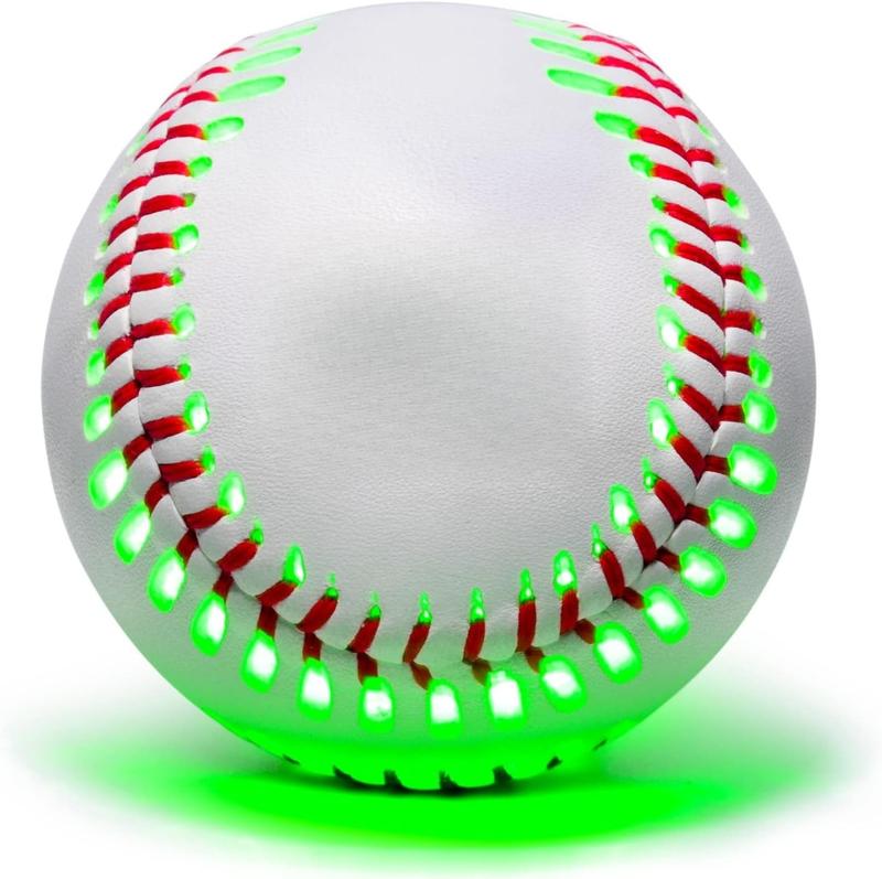 Light Up Baseball, Glow in The Dark Baseball, Perfect Baseball Gifts for Boys, Girls, Adults, and Baseball Fans, Official Baseball Size and Weight.