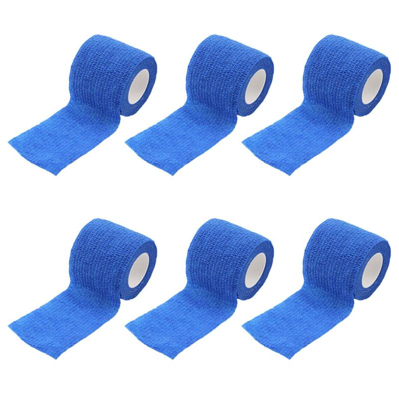 Summer Self Adhesive Breathable Sports Tapes, 6 Counts Elastic Non-woven Wrap for Ankle, Elbow, Gym Accessories Mini Essential Items, Sports Gadgets, Exercise Equipment, Gym Equipment, Christmas Gift