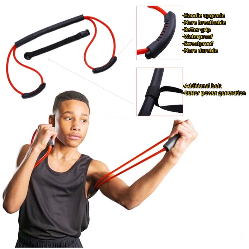 Boxing Resistance Band, Training Band, Elastic Resistance Strength Tension Rope, Fitness for Boxing Kickboxing Gym Workout[INS HOT SALE]