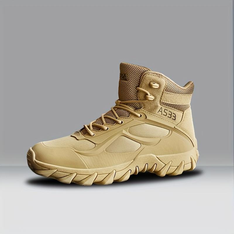 Men's Boots Wear-resistant Non-slip Comfortable Outdoor Shoes For Hiking Climbing Hunting Trekking, Men's Footwear