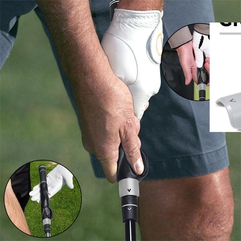 Golf Grip Trainer Attachment, Outdoor Golf Swing Trainer, Beginner Gesture Alignment Training Aids, Correct Training Grip Aid, Golf Equipment, Christmas Gift