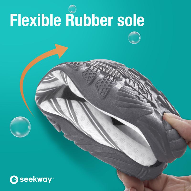 SEEKWAY Water Shoes for Women Adult Quick-Dry Aqua Sock Barefoot Men for Beach Swim River Pool Lake Hiking Kayaking Surfing SP001 quick dry