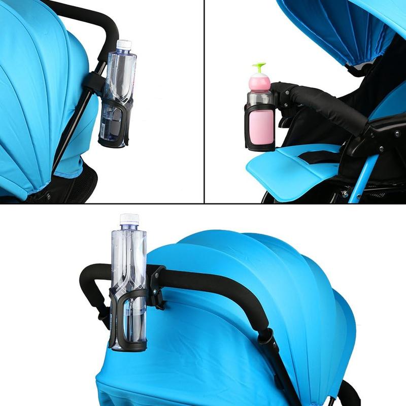 Bike Cup Holder, Bike Water Bottle Holders, Universal 360 Degrees Rotation Cup Holder for Bicycle, Stroller, Scooter, Walker, Wheelchair, Bike Bottle Holders 1 Pack