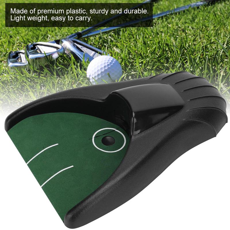 Automatic Putting Cup Return Machine Device Electric Gravity Sensor Golf Ball Practice Aids Tool