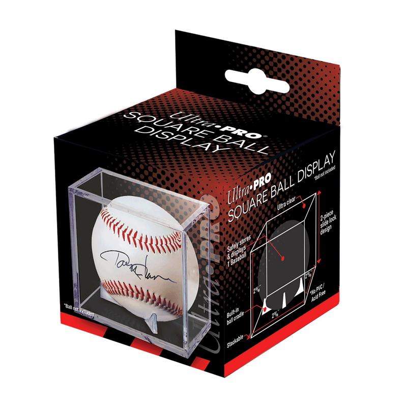 Baseball Clear Square Display Case