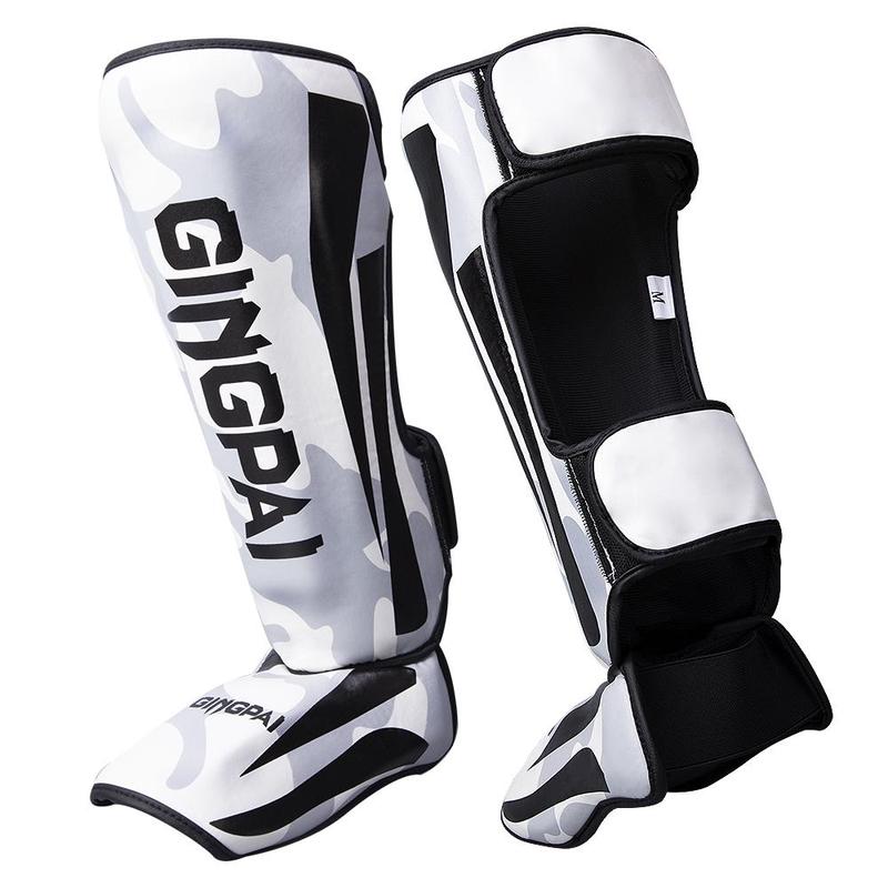 Professional Boxing Shin Guards, 1 Pair Thickened Boxing Shin Guards, Protective Gear for Men & Women, Martial Arts Training Equipment