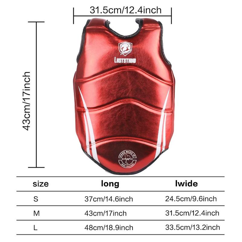 Boxing Chest Protector, Thickened Boxing Chest Guard, Professional Boxing Training Equipment for Men & Women