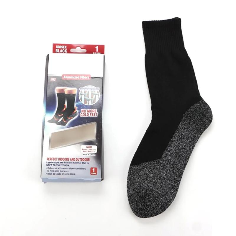 1-5Pairs Winter Self-Heating Socks for Men Women Thermal Heated Socks Elastic Anti-Slip Socks Outdoor Ski Tube Sock Foot Warmer