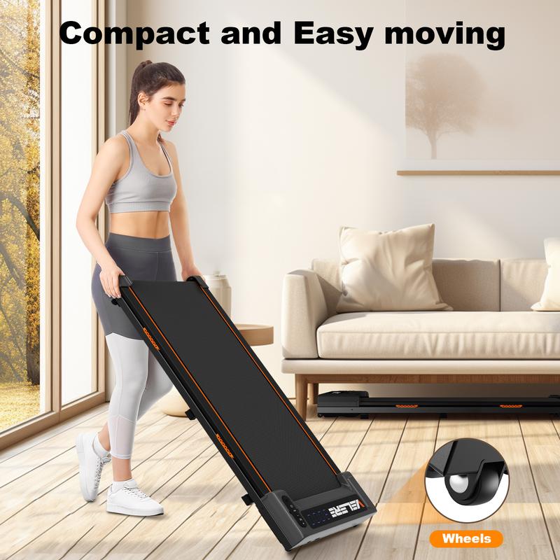 [For creator]Under desk walking mat treadmill, home office walking machine with remote control and LED display