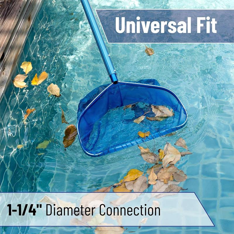 Telescopic Pool Pole, 12 Feet, Adjustable 3-Piece Expandable DesignThis versatile telescopic pole is perfect for pool cleaning, including use with pool brushes and other cleaning tools.