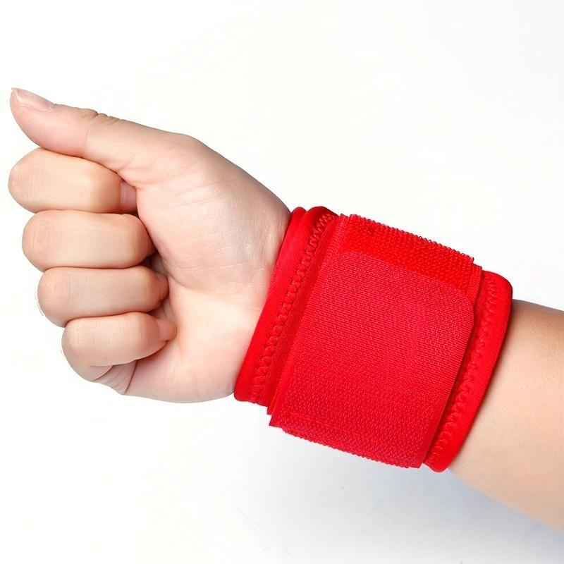 Sports Wrist Guard, 2 Counts Polyester Fiber Men's and Women's Protective Equipment, Thin Bandage, Wrist Guard, Badminton Guard, Wrist Fitness Assist Belt