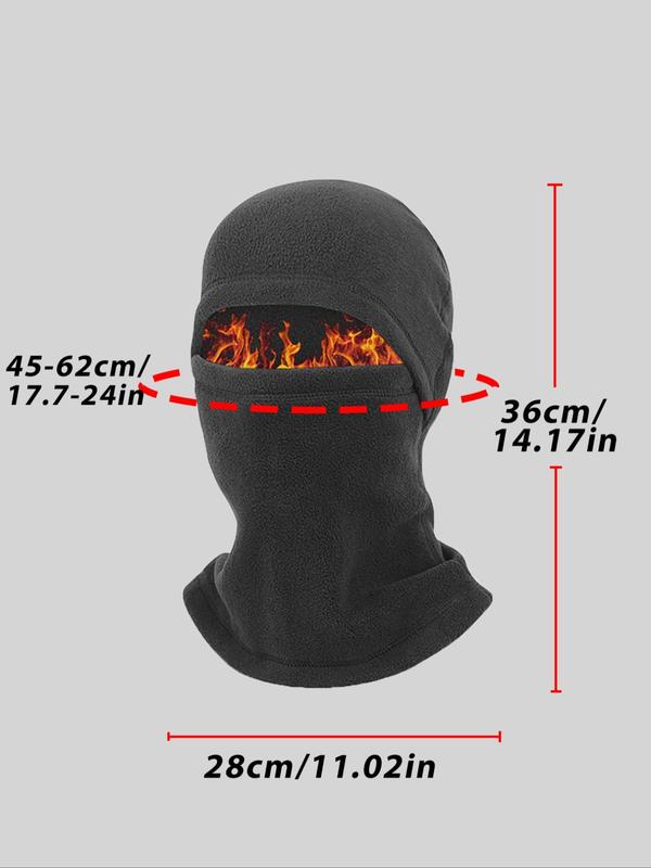 Winter Warm Balaclava, Windproof Elastic Face Mask, Outdoor Sports Face Cover for Motorcycle Riding & Outdoor Activities