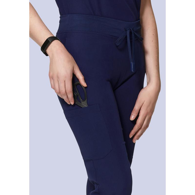 High Waisted Joggers Navy