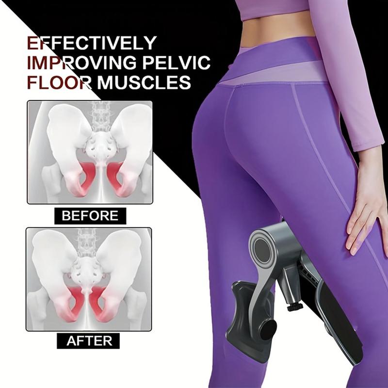 Electric Leg Trainer, Thigh Muscle Trainer, Kegel Pelvic Floor Muscle Trainer, Leg Training Equipment, Suitable for Body Shaping, Yoga Fitness