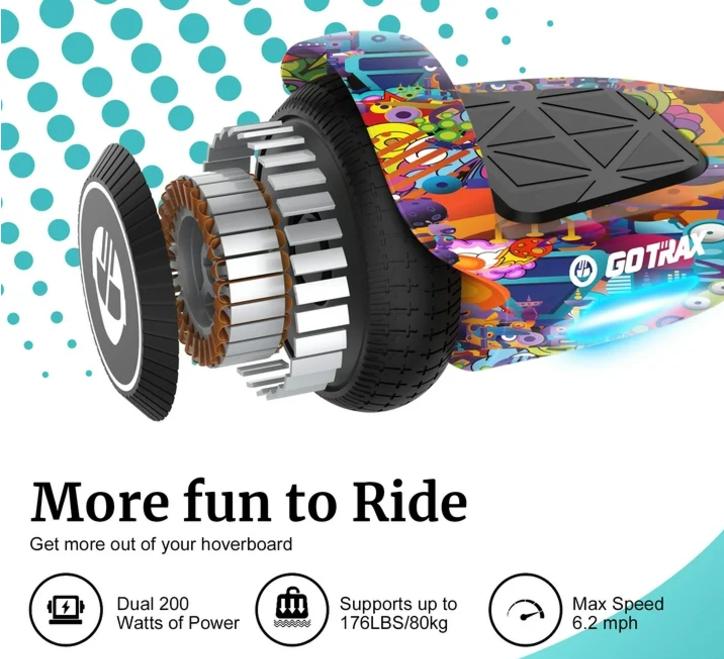 Edge Hoverboard for Kids & Adults, 6.5