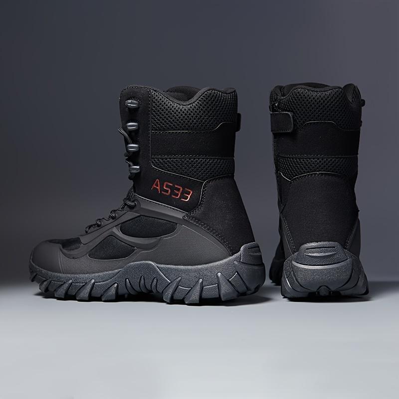 Men's Boots Wear-resistant Non-slip Comfortable Outdoor Shoes For Hiking Climbing Hunting Trekking, Men's Footwear