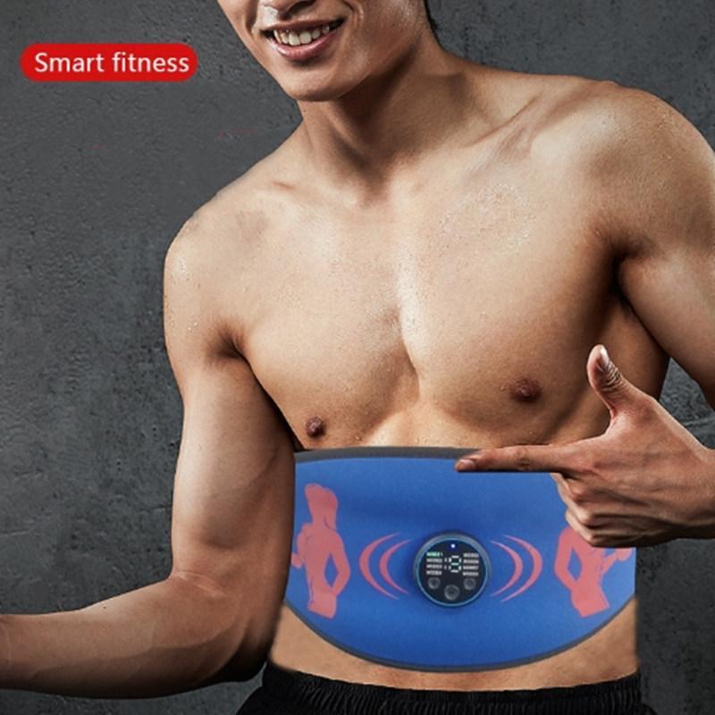 USB Charging Abdominal Muscle Stimulator, Abdominal Training Machine for Gift, Fitness Equipment for Home Gym