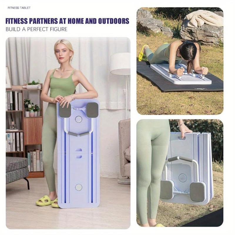 GOD HAND New Pro Multi-functional Ab Exercise Board, Home Pilates Reformer, Abs Workout Equipment for Abdominal & Core Strength Training, Exercise Board for Home Gym Fitness，5in1 Pilates Sliding Board Foldable, lightweight and efficient