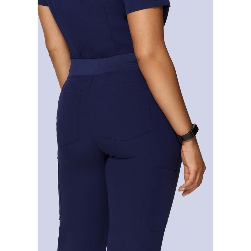 High Waisted Joggers Navy