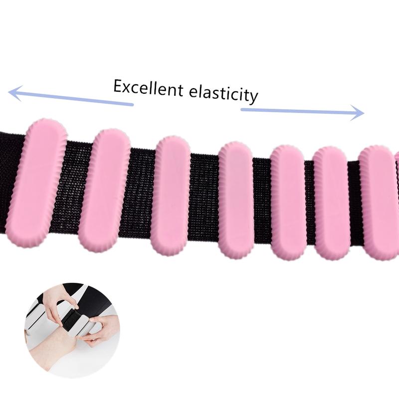 2 lbs Pilates Wrist Ankle Weights for Women, Wearable Strong Arm & Leg Weights Set, Adjustable Ankle Weights for Walking, Yoga, Dance, Barre hand grip weighted bala bangles