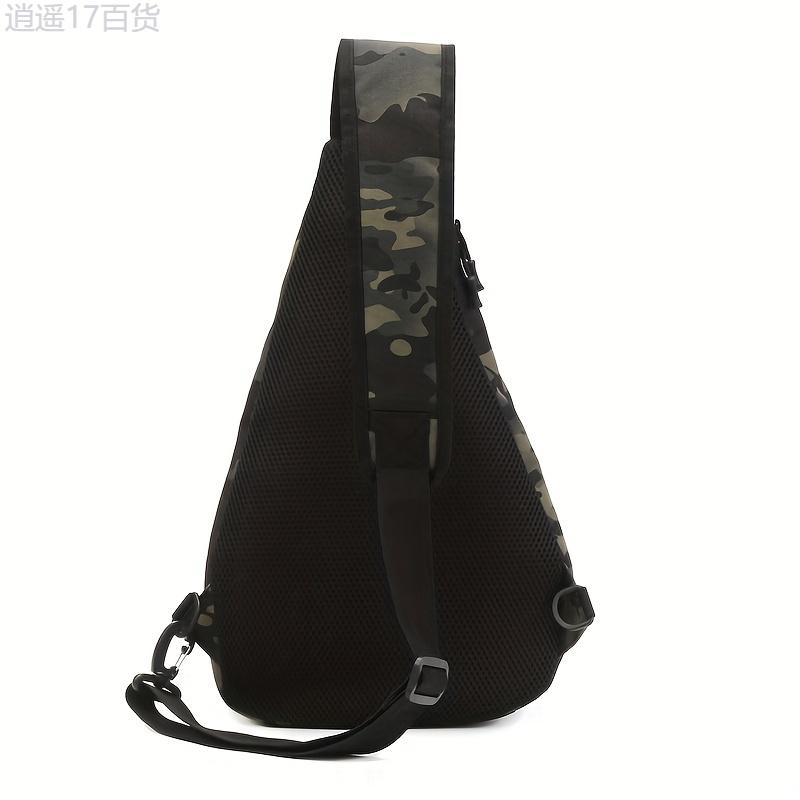 Water-Resistant Multifunctional Fishing Tackle Bag, Crossbody Shoulder Bag for Outdoor Fishing Hiking Climbing Gear Storage