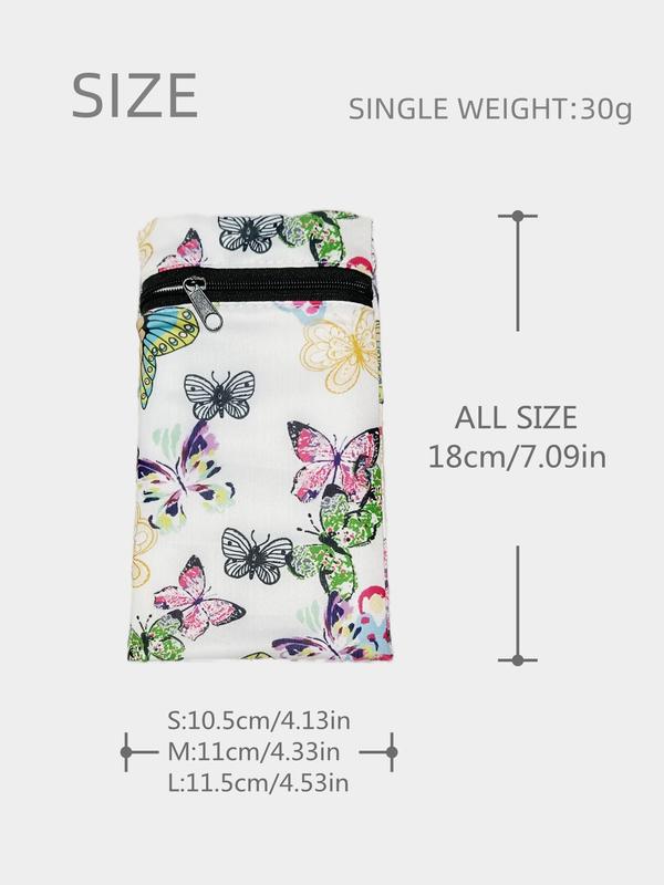 Butterfly Print Sports Wrist Bag, Elasticity Arm Phone Wallet Bag For Outdoor Running Cycling, Sports & Outdoor Bag