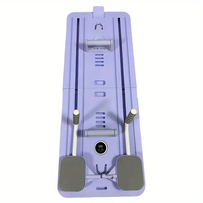 6-in-1 Multifunctional Pilates Board With Automatic Rebound, Foldable Workout Machines - Full Body Workout Equipment, Home Pilates