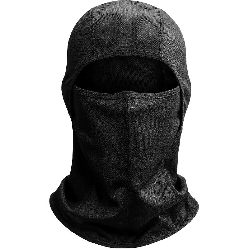 Ski Mask Balaclava Face Mask-UV Protection Dustproof Windproof Face Cover for Men Women Skiing, Snowboarding, Cycling Hiking Black