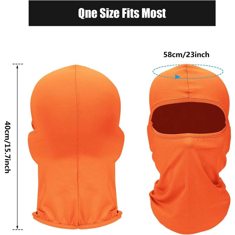 6-piece Ski Mask Full Face Mask Sunscreen Bandana Summer Ice Cool Neck Cover Men's Outdoor Cycling Use