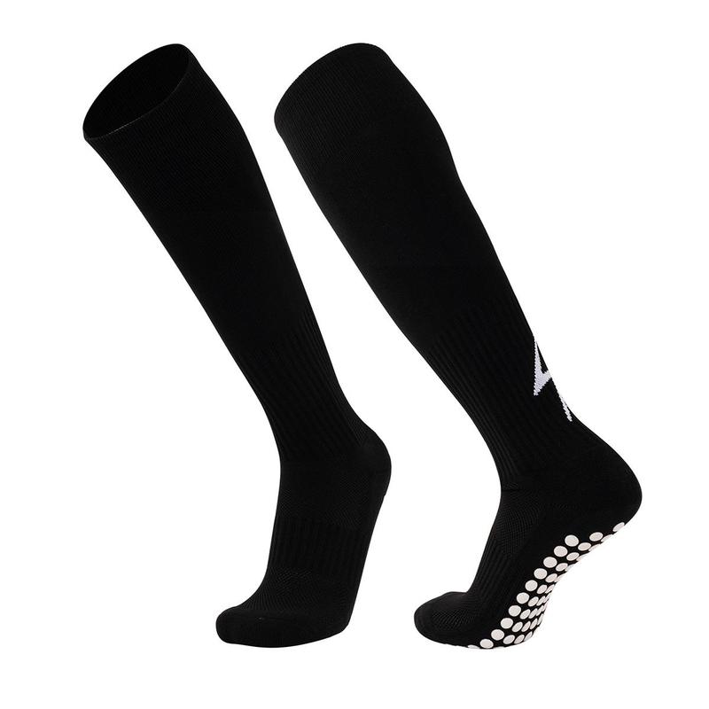 Professional Football Socks, 1 Pair Non-slip Breathable Comfortable Long Sports Socks for Men & Women, Athletic Socks for Running Jogging Training