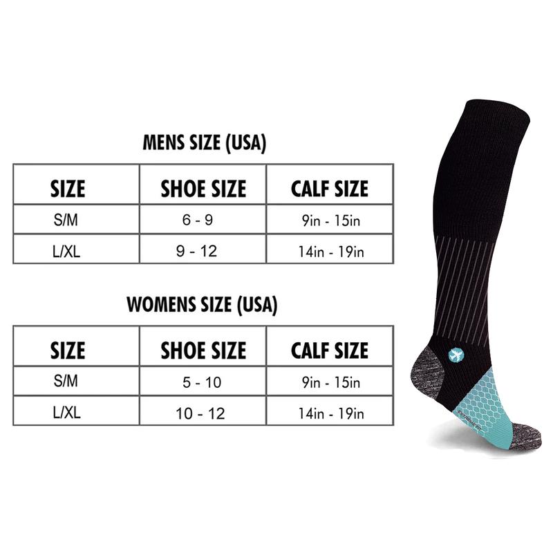 Travel Socks Breathable for Long Flights Socks Women Men – Moisture-Wicking Travel Socks for Long Flights, Running, and Daily Comfort