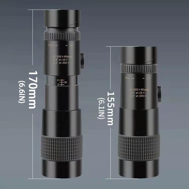 10-300x40 Monoculars, Zoom Monoculars, High Definition Monoculars, For Outdoor Travel, Hunting, Looking Out