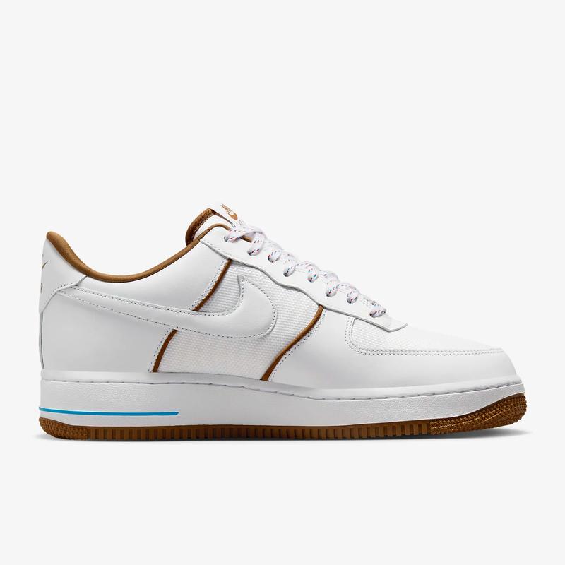 Nike Air Force 1 Low '07 White Light British Tan FN5757-100 Mens Fashion Sneakers New