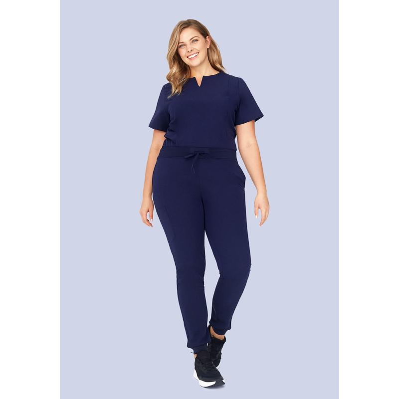 High Waisted Joggers Navy