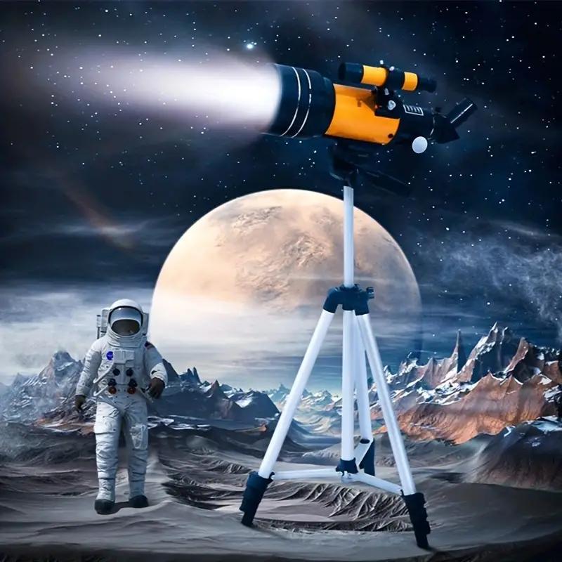 Professional High Definition Astronomical Telescope, 1 Set Portable Telescope with Phone Holder, Astronomical Telescope for Starry Sky Enthusiasts