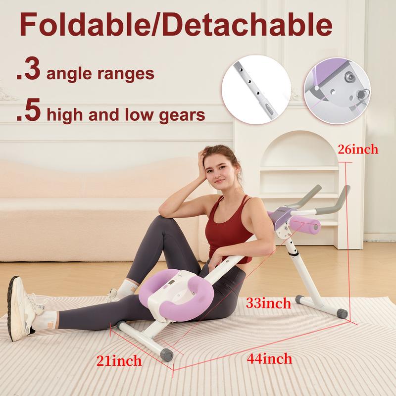 HOTWAVE ABS Machine Ab workout equipment ab strength fitness equipment multi-functional training equipment foldable home fitness equipment