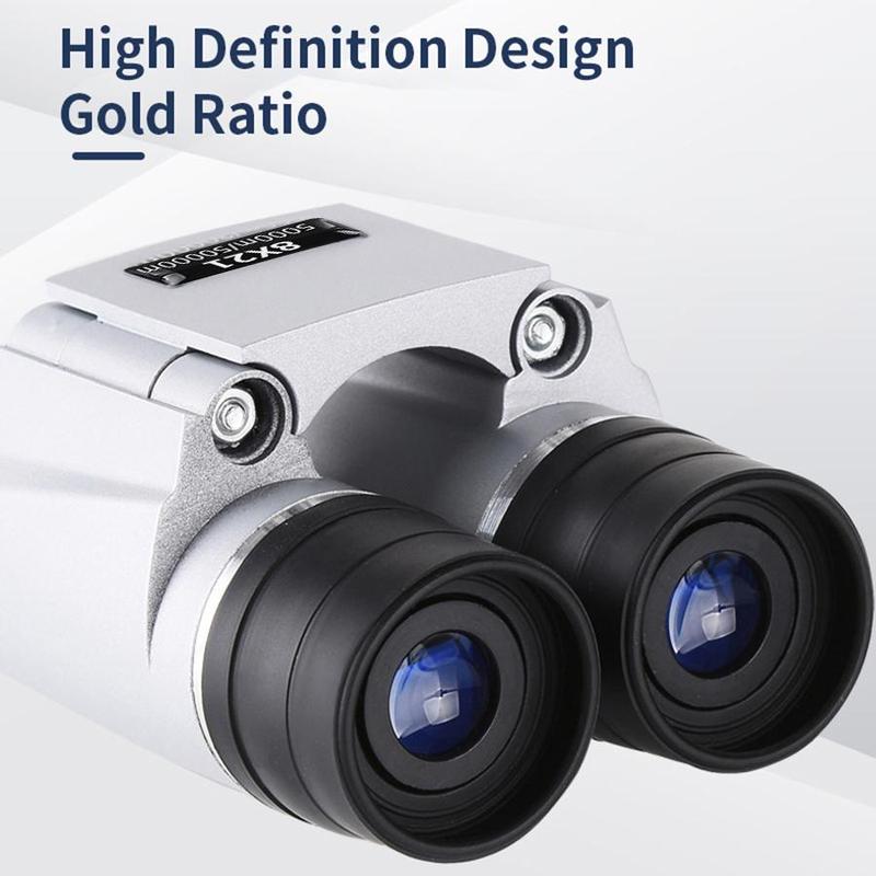 8x21 High Definition Binoculars, 1 Set Portable Binoculars with Phone Clip, Outdoor Binoculars for Travel & Concert & Hiking