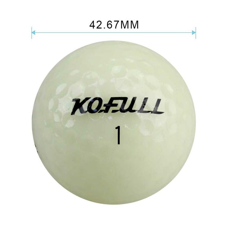 CRESTGOLF Golf balls glowing in the dark,Luminous golf balls ,Golf gift for enthusiastics